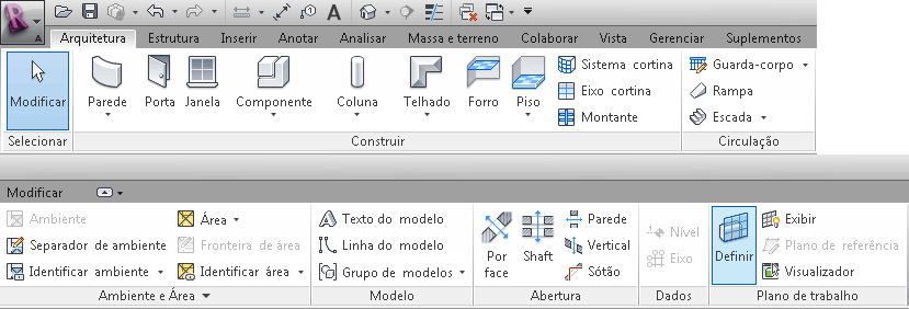 Trabalhando com planos